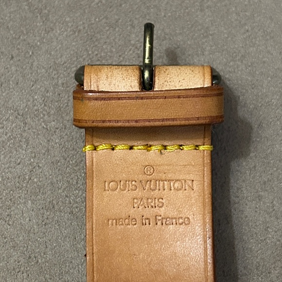 Louis Vuitton poignet cuff / bracelet; luggage strap - Picture 3 of 10